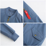 Women Trench Coat Bomber Jacket Women Baseball Jacket Spring and Autumn Flight Suit Long Sleeve Coat