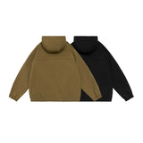 Unisex Jacket Autumn Outdoor Dark Plaid Shell Jacket