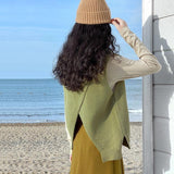 Women Knitted Pullover Autumn and Winter Leisure Knitwear Vest