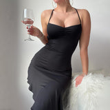 Women Dresse Sexy Backless Dress Sheath Dress