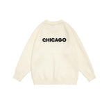 Unisex Hoodie Autumn Affixed Cloth Embroidered Sweater