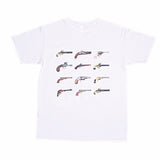 Gun Graphic Tees Western T-Shirt Summer Loose Vintage Boho