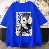 2024New Fushiguro Toji T Shirt Fashion Anime Harajuku Tees