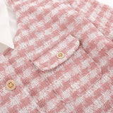 Women Jacket Lapel Loose Multicolor Casual Button Jacket Top