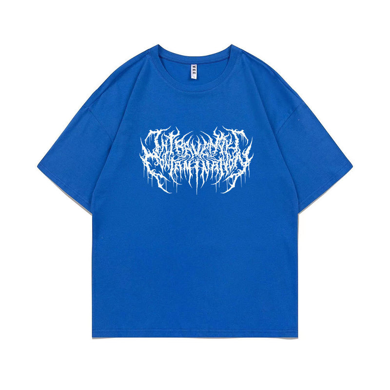 Playboi Carti Narcissist Print T-Shirt Opium Actual Hate