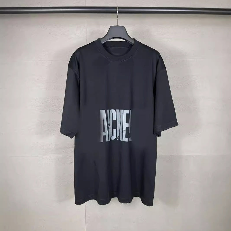 Men T-shirts Art Printed Short Sleeve T-Shirt Loose Casual