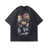 Men T Shirt Summer Vintage Short Sleeve T-shirt