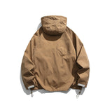 Unisex Jacket Autumn Hooded Coat for Men and Women Shell Jacket Loose Jacket