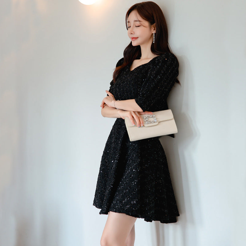 Women Maxi Dress Spring/Summer A- line Skirt Sexy Evening Dress