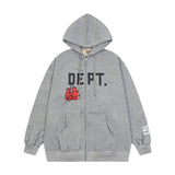 Gallery Dept Hoodie Loose Casual Cardigan Hoodie