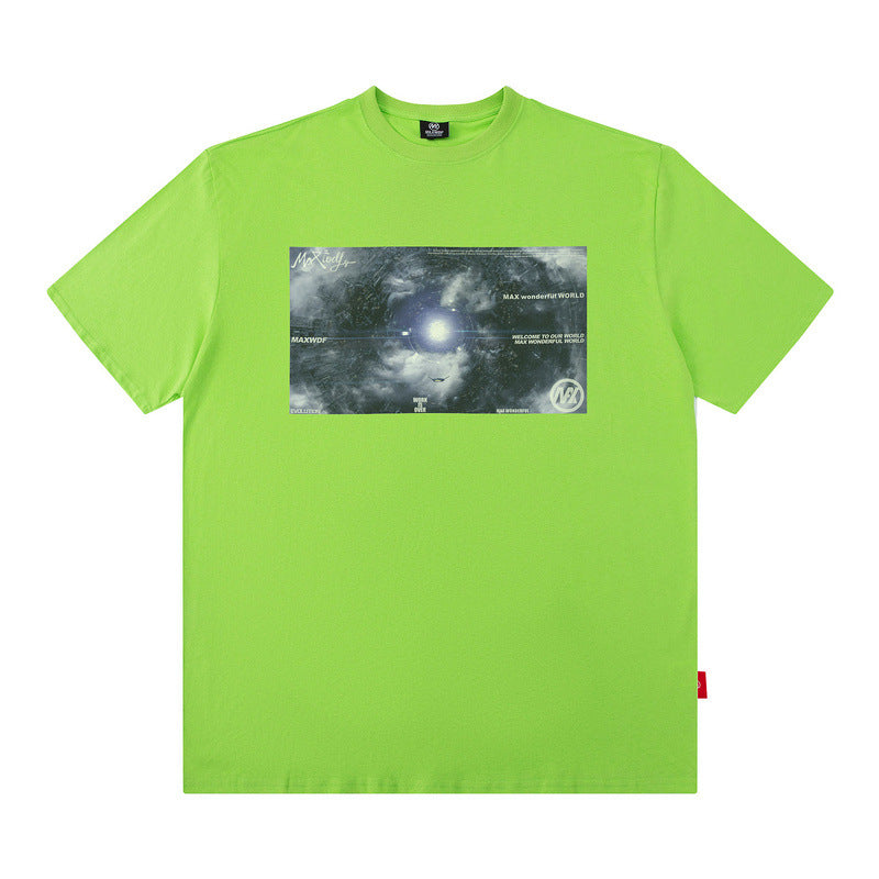 Men T Shirt Oversize Short Sleeve T-shirt Hip Hop