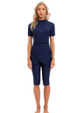Muslim Bathing Suits Muslim Swimwear Short Sleeve Women Swimsuit Women Beach Swimsuit Burkini