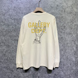 Gallery Dept Long Sleeved Shirt Fashion Brand Long Sleeve Long-Sleeved T-shirt Blouse