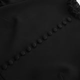 Women Dress Lace Dress Spring round Neck A- line Skirt