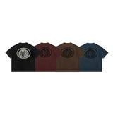 Men T Shirt City Boy Casual Letter Print Short-Sleeve T-shirt Men