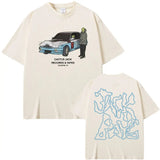 Cactus Jack T-shirt Summer Men Women Fashion O-collar T Shirt