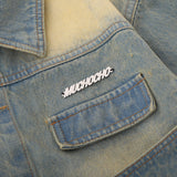 Women Jacket Denim Jacket Loose-Fitting Denim Clothes Jacket