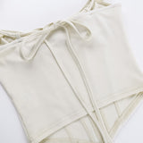 Women Tops Spring Summer Slim-Fit Spaghetti-Strap Camisole Top