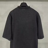 Mens T-shirts Balen Paris Monta Art Washed Old T-shirts
