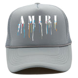 Amiri Hat Summer Cap Outdoor Mesh Cap Alphabet Print Baseball Cap