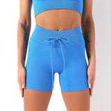 Women Yoga Sports Shorts Sports Yoga Pants Thread Workout Shorts