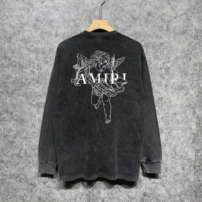 Amiri Long-Sleeve Shirt Vintage Long Sleeve T-shirt