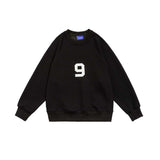 Unisex Hoodie Autumn Embroidery Casual Sweatshirt