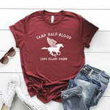 Camp Half Blood T Shirt Percy Jackson T-shirts Women Clothing