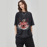 Anime Attack On Titan T-Shirt Hip Hop Oversized Streetwear