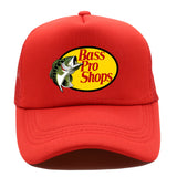 Bass Pro Shops Hat Bass Pro Shops Printed Mesh Cap Outdoor Casual Cap Sun Cap