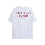 Gallery Dept T Shirts Spring/Summer Star Men's Wear Gallery Dept round Neck Short Sleeve Loose