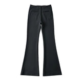 Women Sweatpants Spring Slim Fit Sheath Bell-Bottom Pants Casual Trousers