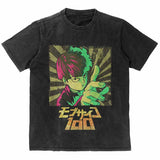 2024Men Hip Hop Streetwear Japanese Manga T-Shirt NEW Casual