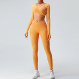 Women Yoga Set Autumn Yoga Clothes Sports Workout Clothes