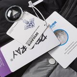 Unisex Winter Cotton Coat Patch Pocket Decorative Stand-up Collar down Jacket Retro Loose down Jacket