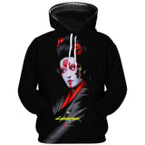 Cyberpunk 2077 Hoodie Autumn and Winter Cyberpunk 2077 Series 3D Hooded Sweater
