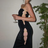 Women Dresses Hollow Sexy Sling Dress