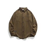 Unisex Shirts Autumn Peak Mark Workwear Shirt