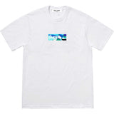 Mens T-shirts 23SS Emilio Pucci Box Logo Printed Short Sleeve T-Shirt Loose Casual Crew Neck