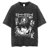 Men's Clothing Japanese Tshirt Anime Vintage T-shirt Death