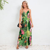 Women Date Dress Summer Sexy Bohemian Strap Dress