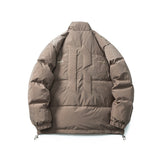 Unisex Winter Cotton Coat Three-Dimensional Large Letter Hooded down Jacket Printed down Jacket