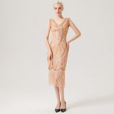 Flappers 1920S Dress Vintage Sequin Tassel Dress