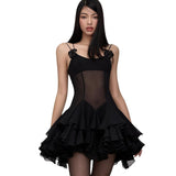 Women Dresses Summer Slim-Fit Sexy Sling Dress Dress (Zns0409)