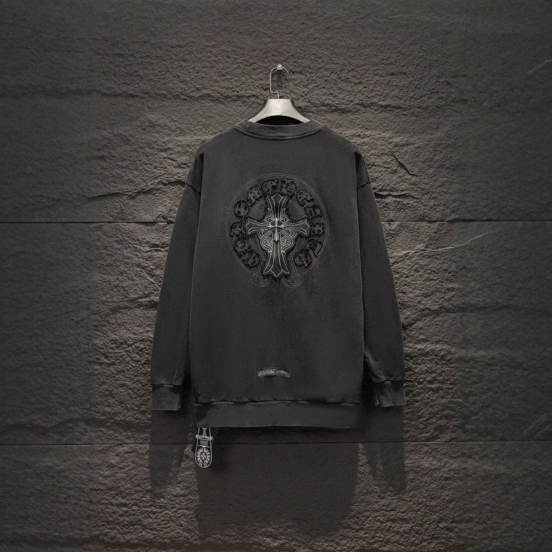 Chrome Hearts Sweatshirt Autumn/Winter Crew Neck Sweater