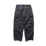 Men Sweatpants Multi-Pocket Cargo Pants Loose Straight Trousers