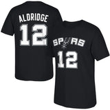 NBA T-Shirts Outdoor Sports T-Shirt Men's NBA Spurs Basketball Jacket Short Sleeve