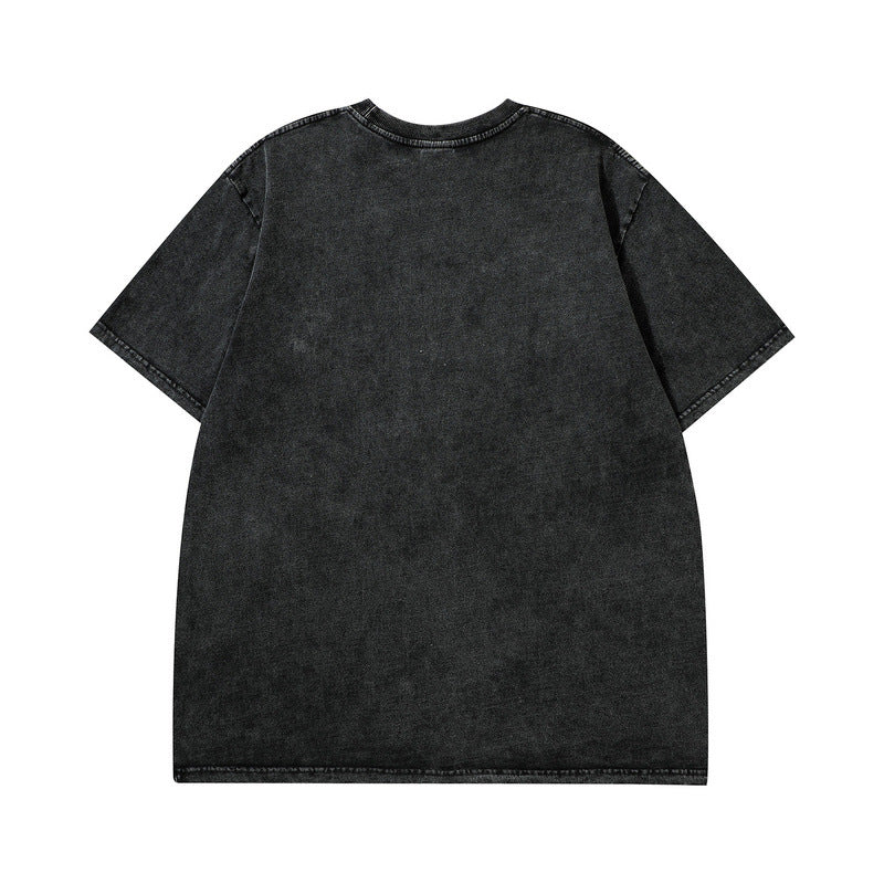 Men T Shirt Summer Printed Short Sleeve T-shirt