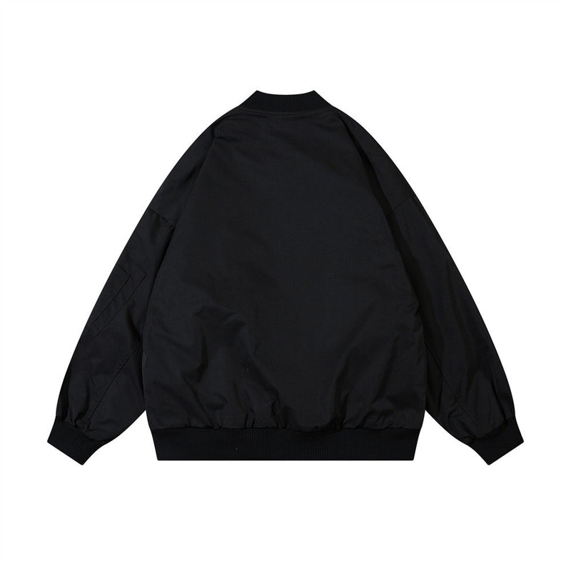 Men Jacket Coat Paste Cloth Embroidery Loose Jacket Coat Men's Ins