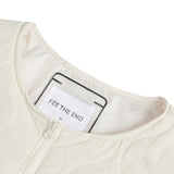 Unisex Winter Cotton Coat Stand Collar Coat Vest Vintage Corduroy Two-Piece Set
